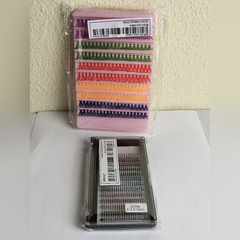 Colorful Eyelash Extensions Set